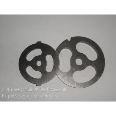 現貨不銹鋼絞肉機3孔刀盤 灌腸出孔板