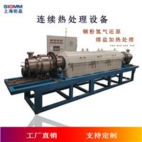 上海鉅晶氫氣還原連續熱處理設備 氫氣熱工設備 連續熱處理爐